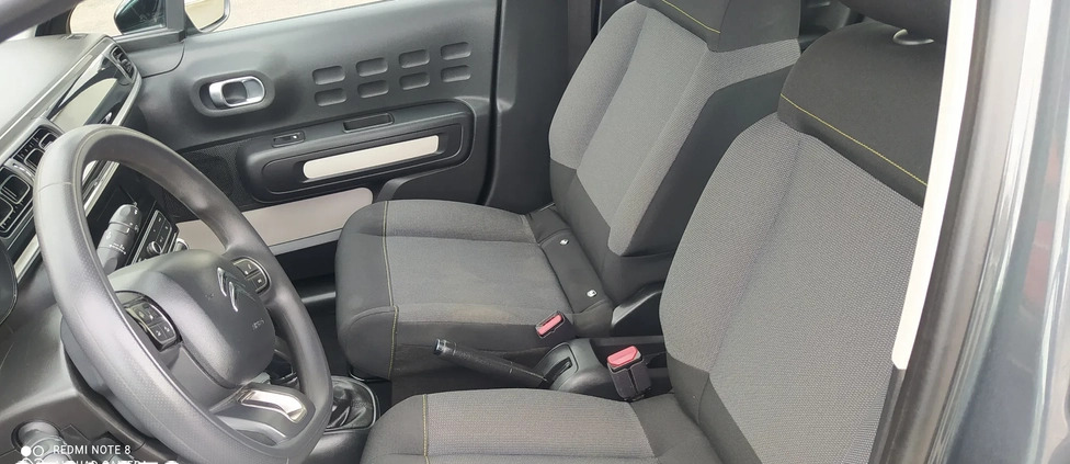 Citroen C3 cena 25999 przebieg: 111738, rok produkcji 2016 z Chodzież małe 529